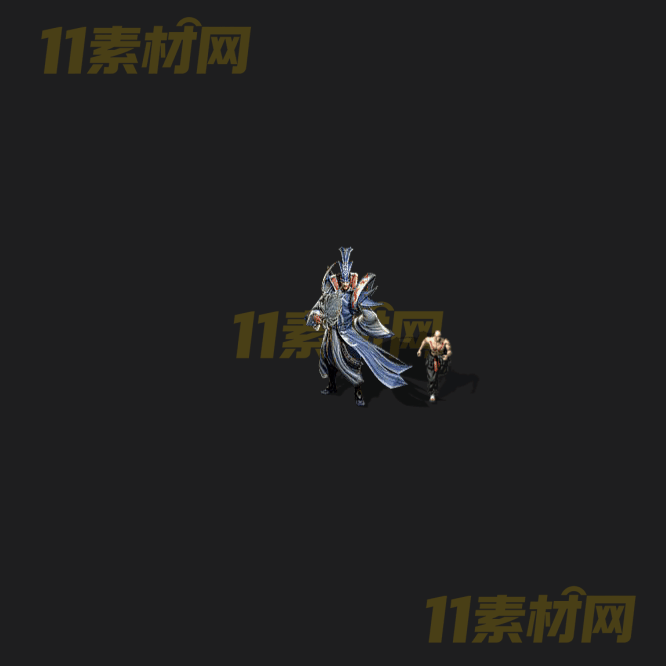 传奇三国大型NPC素材 动态PNG序列帧—NPC20260403-100