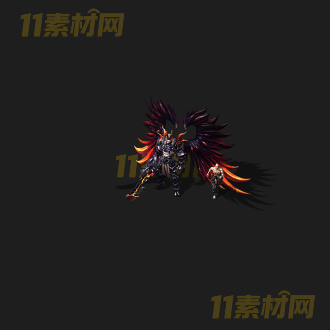 传奇三国大型NPC素材 动态PNG序列帧—NPC20260403-77