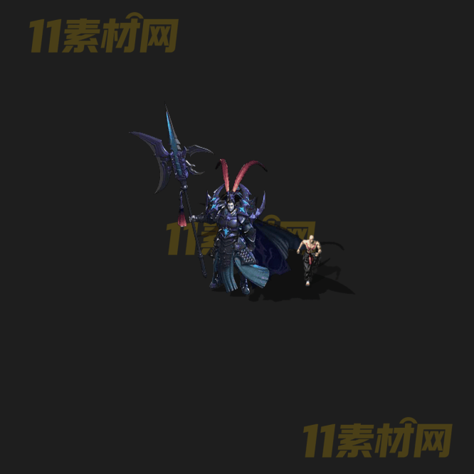 传奇三国大型NPC素材 动态PNG序列帧—NPC20260403-78