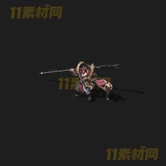 传奇三国大型NPC素材 动态PNG序列帧—NPC20260403-81