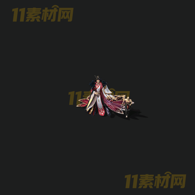 传奇三国大型NPC素材 动态PNG序列帧—NPC20260403-82