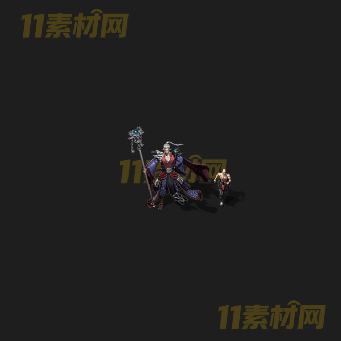 传奇三国大型NPC素材 动态PNG序列帧—NPC20260403-88