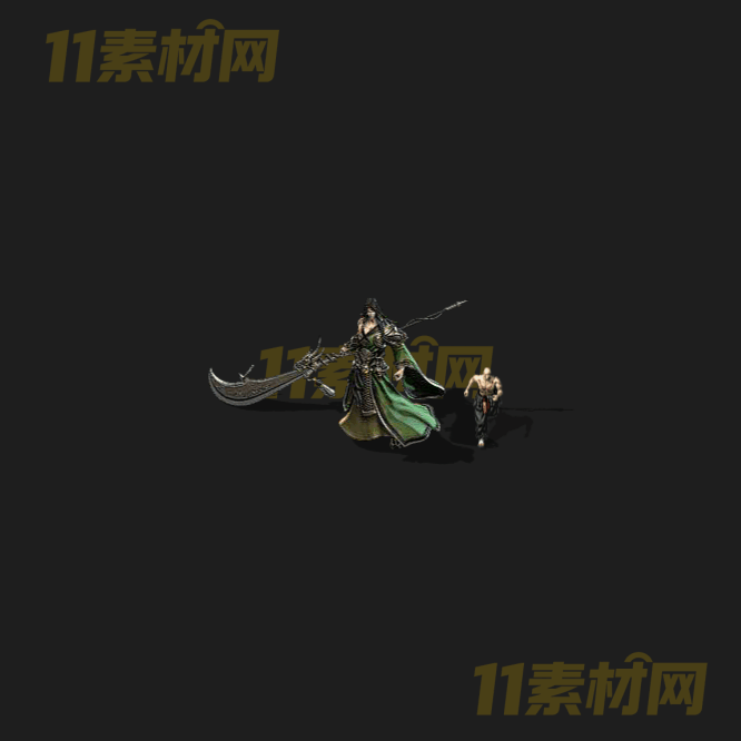 传奇三国大型NPC素材 动态PNG序列帧—NPC20260403-89