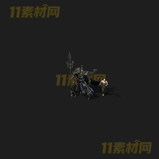 传奇三国大型NPC素材 动态PNG序列帧—NPC20260403-92