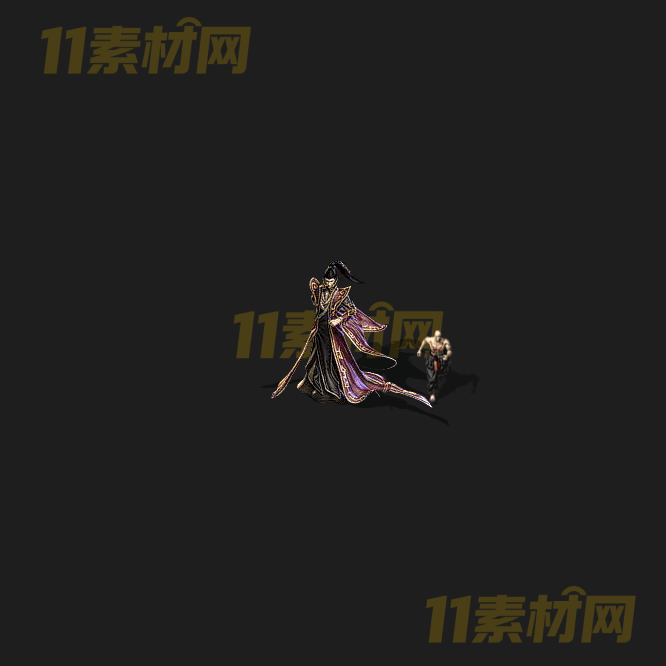 传奇三国大型NPC素材 动态PNG序列帧—NPC20260403-94