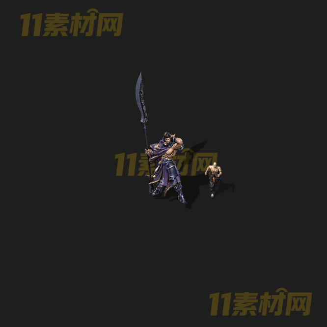 传奇三国大型NPC素材 动态PNG序列帧—NPC20260403-96