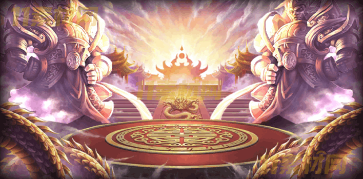 传奇UI素材 天门神将背景界面【707×350】游戏背景特效 动态PNG序列帧—BG20260326-40