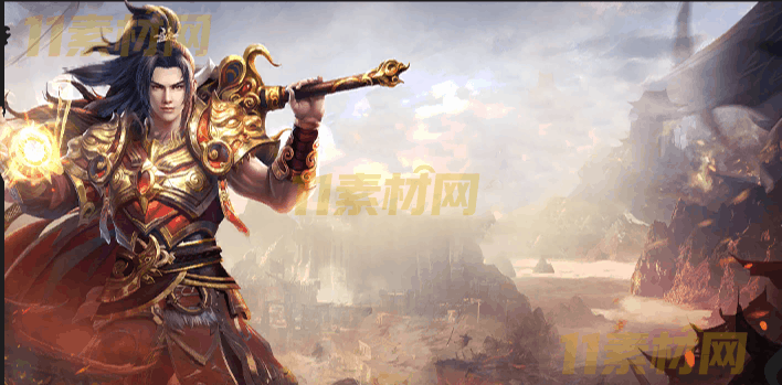 传奇UI素材 天下第一背景界面【707×350】游戏背景特效 动态PNG序列帧—BG20260326-48