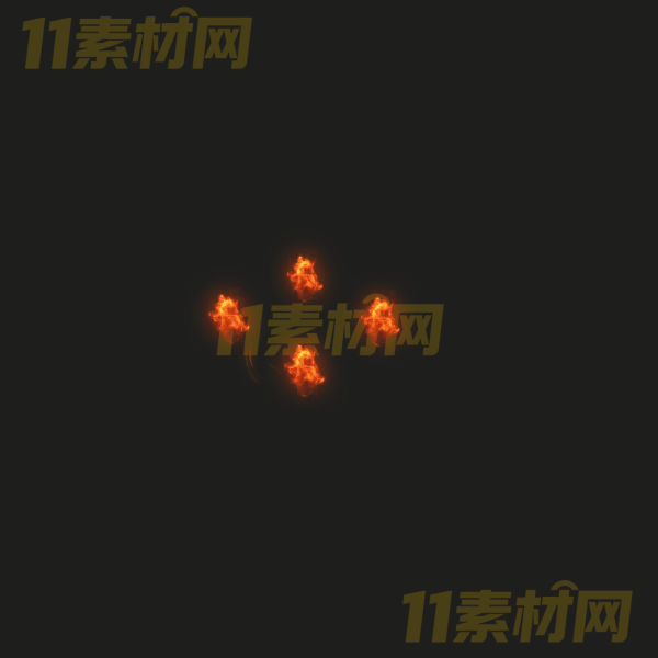 传奇特效素材 火焰环绕 动态PNG序列帧—BG20260326-63