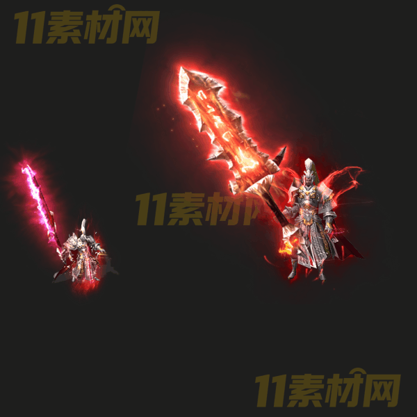 传奇剑甲素材 动态PNG序列帧—TZ20260328-14