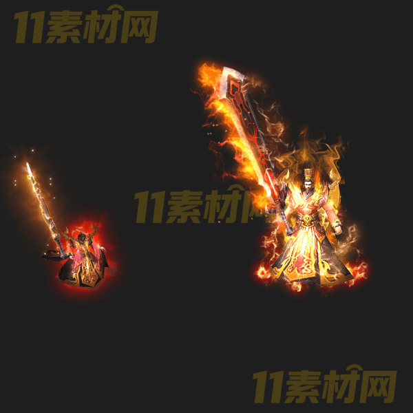 传奇剑甲素材 动态PNG序列帧—TZ20260328-15