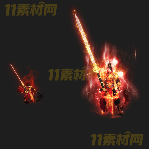 传奇剑甲素材 动态PNG序列帧—TZ20260328-16