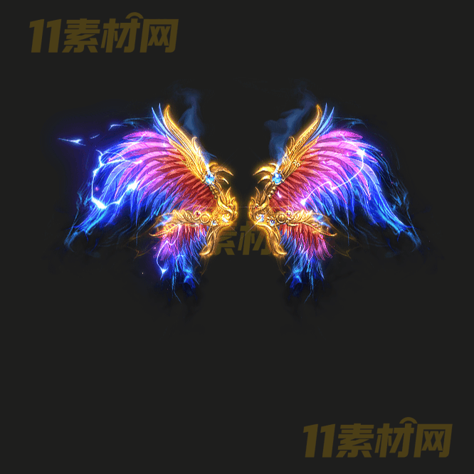 传奇翅膀素材 高清PNG序列帧—CB20260324-58