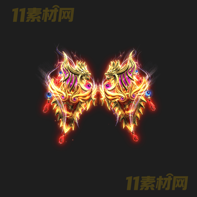 传奇翅膀素材 高清PNG序列帧—CB20260328-61