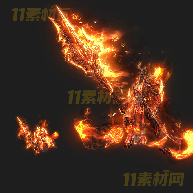 传奇剑甲素材 动态PNG序列帧—TZ20260329-45