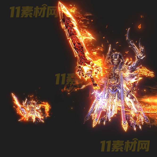 传奇剑甲素材 动态PNG序列帧—TZ20260329-46