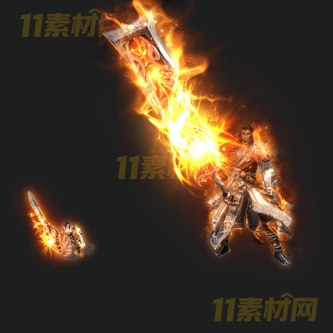 传奇剑甲素材 动态PNG序列帧—TZ20260329-49