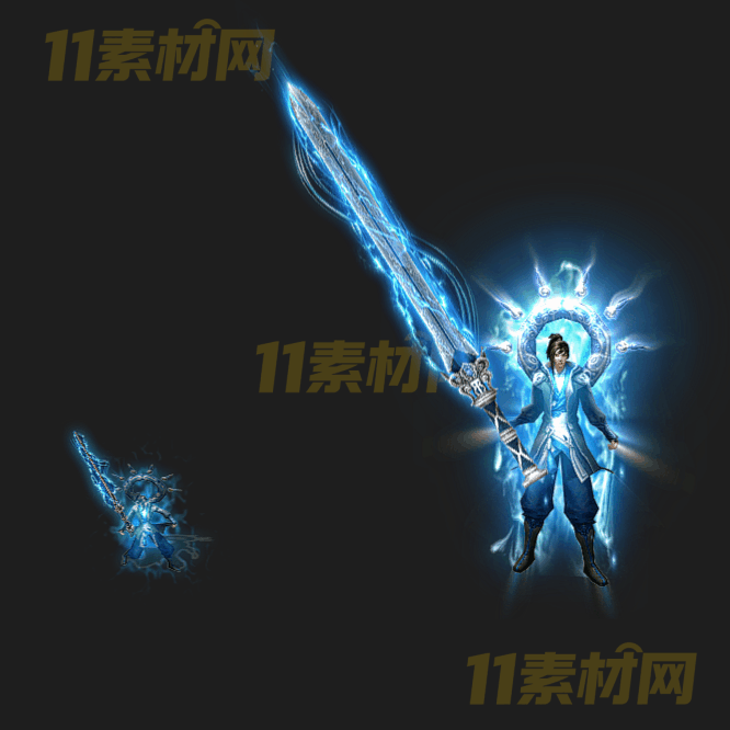 传奇剑甲素材 动态PNG序列帧—TZ20260329-51