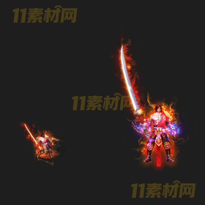 传奇剑甲素材 动态PNG序列帧—TZ20260329-53