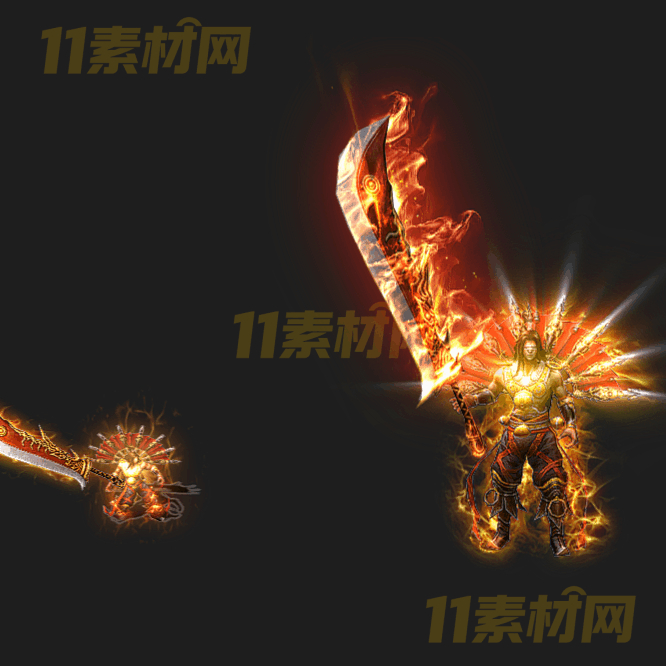 传奇剑甲素材 动态PNG序列帧—TZ20260329-55