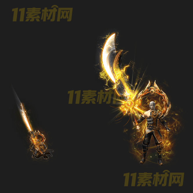 传奇剑甲素材 动态PNG序列帧—TZ20260329-57