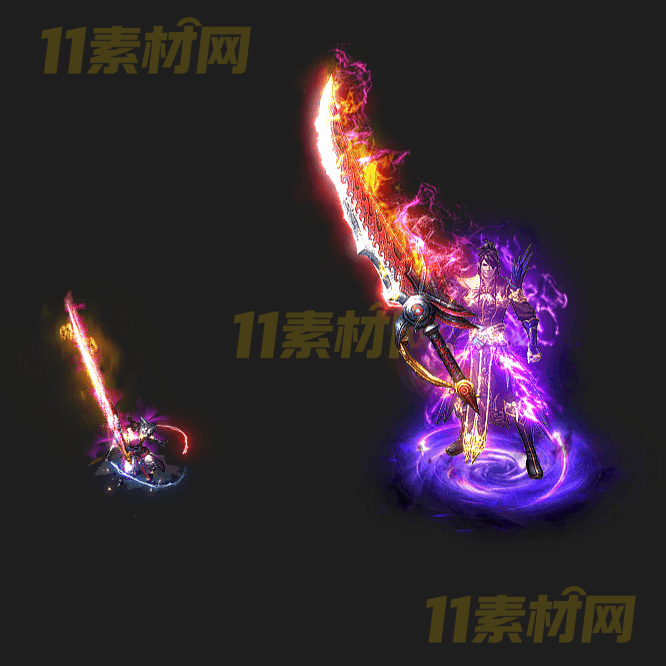 传奇剑甲素材 动态PNG序列帧—TZ20260329-62