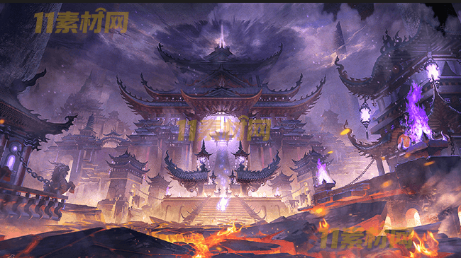 传奇UI素材 游戏背景界面 动态PNG序列帧—BG2026030-21