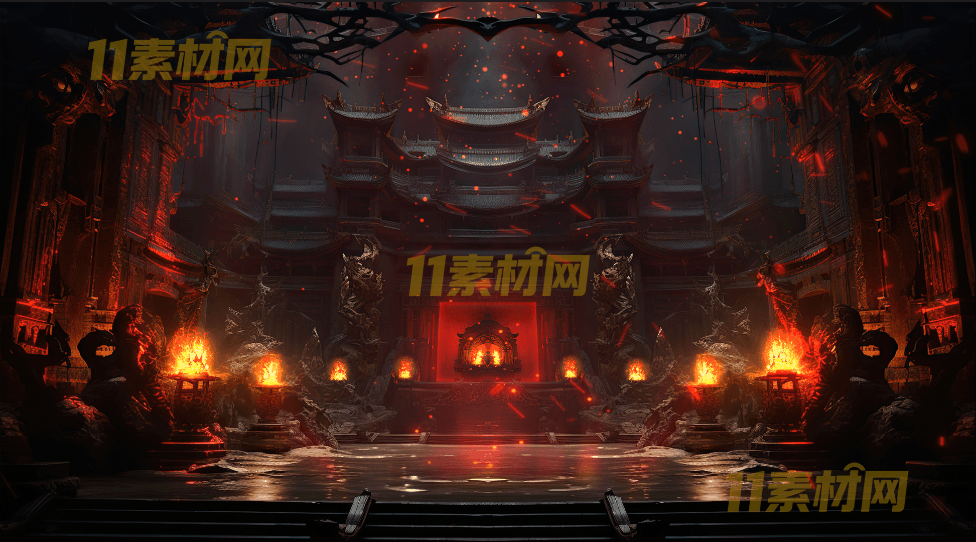 传奇UI素材 游戏背景界面 动态PNG序列帧—BG2026030-23