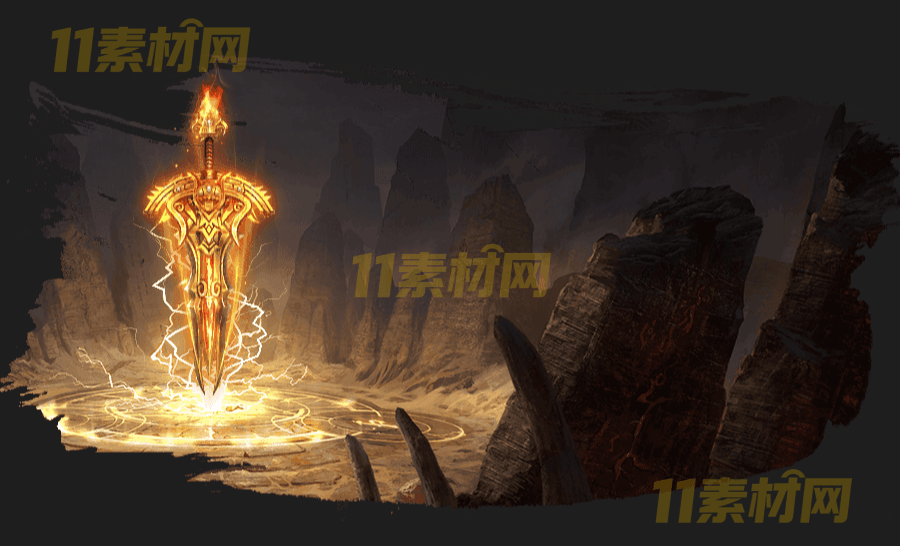 传奇面版素材 高清PNG序列帧—MB2026030-51