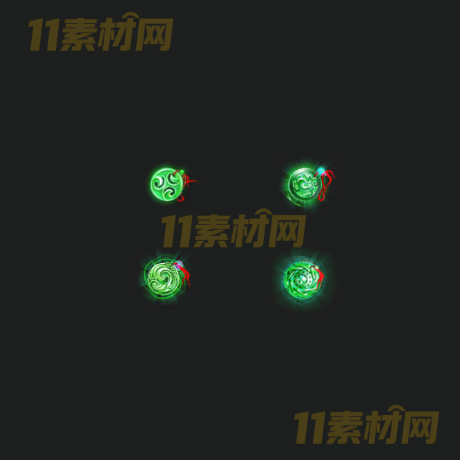 传奇特殊首饰玉佩素材 高清PNG序列帧—TS20260331-17