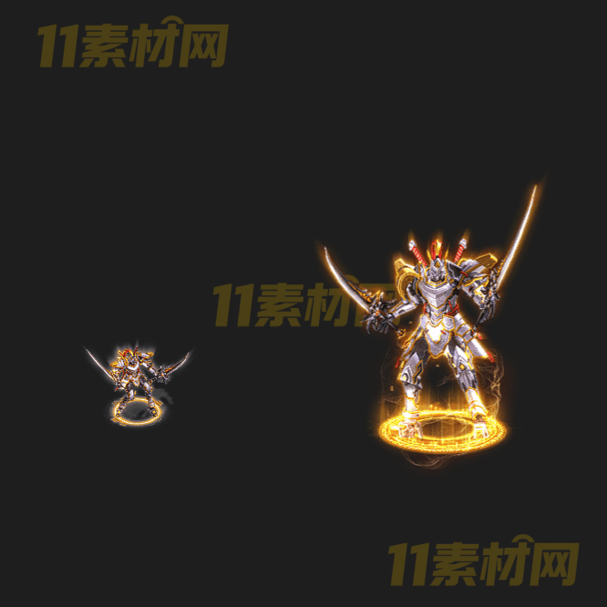 传奇机甲时装素材 动态PNG序列帧—SZ20260401-104