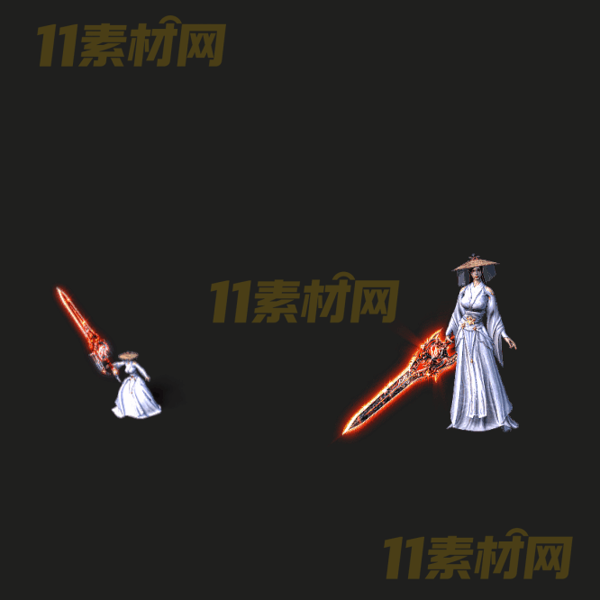 传奇时装素材 一体时装 内外观齐全高清PNG序列帧—SZ20260403-12