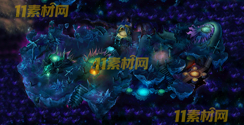 传奇真彩地图素材 冥海龙腾岛 超清地图—DT20260401-35