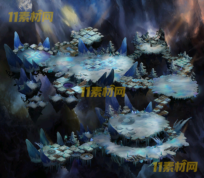 传奇真彩地图素材 深寒圣地 超清地图—DT20260401-46