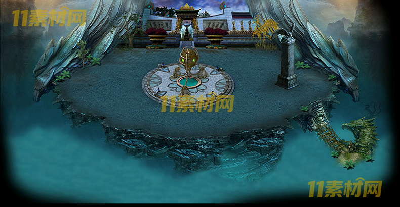 传奇真彩地图素材 深渊涧 超清地图—DT20260401-47