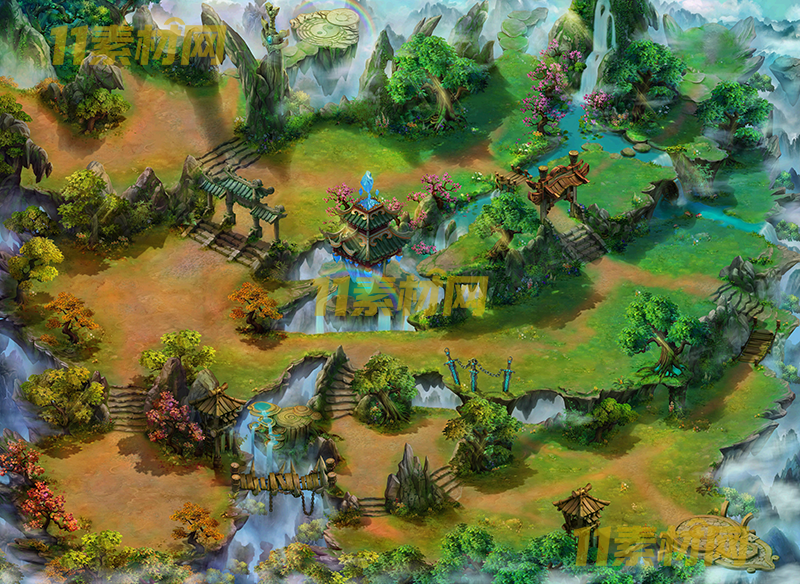 传奇真彩地图素材 仙剑谷 超清地图—DT20260401-63
