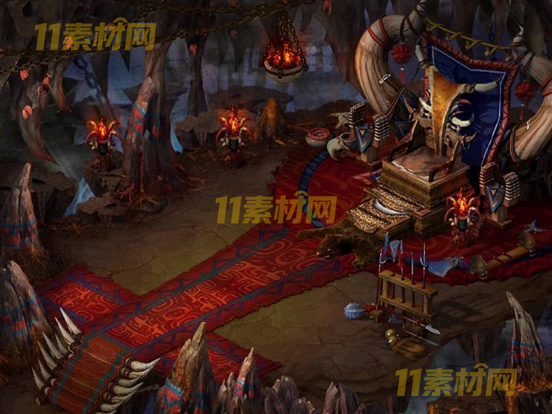 传奇真彩地图素材 熊王洞府 超清地图—DT20260401-72