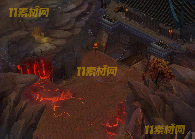 传奇真彩地图素材 炎峰寨 超清地图—DT20260401-77