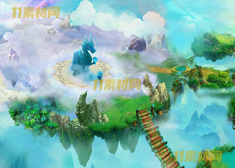 传奇真彩地图素材 隐龙圣地 超清地图—DT20260401-84