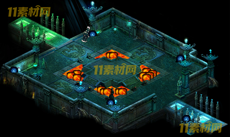 传奇真彩地图素材 幽冥领地 超清地图—DT20260401-87