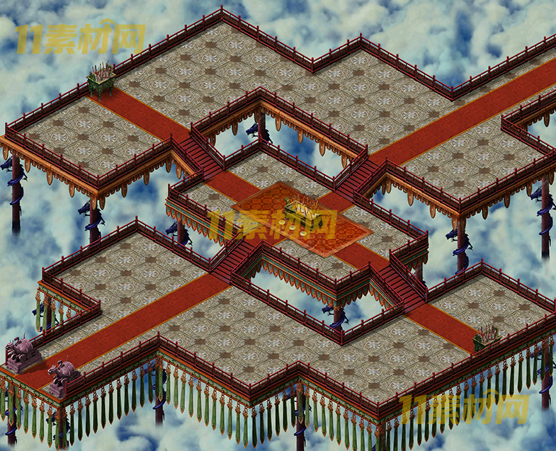 传奇真彩地图素材 云台祈坛 超清地图—DT20260401-92