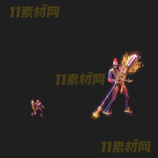 传奇时装素材 一体时装 高清PNG序列帧—SZ20260410-1