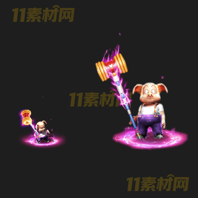 传奇卡通剑甲素材 内外观高清PNG序列帧—JN20260410-13