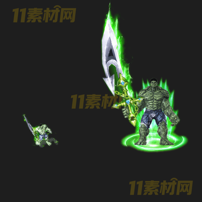 传奇卡通剑甲素材 内外观高清PNG序列帧—JN20260410-15