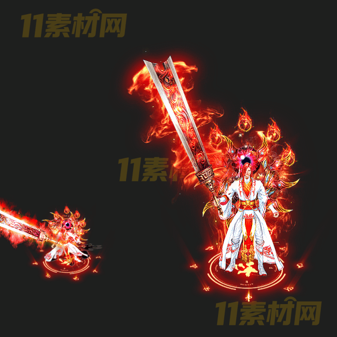 传奇剑甲素材 内外观高清PNG序列帧—JN20260410-20