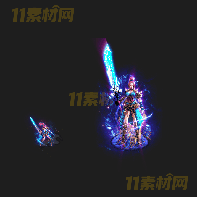 传奇时装素材 一体时装 高清PNG序列帧—SZ20260410-21