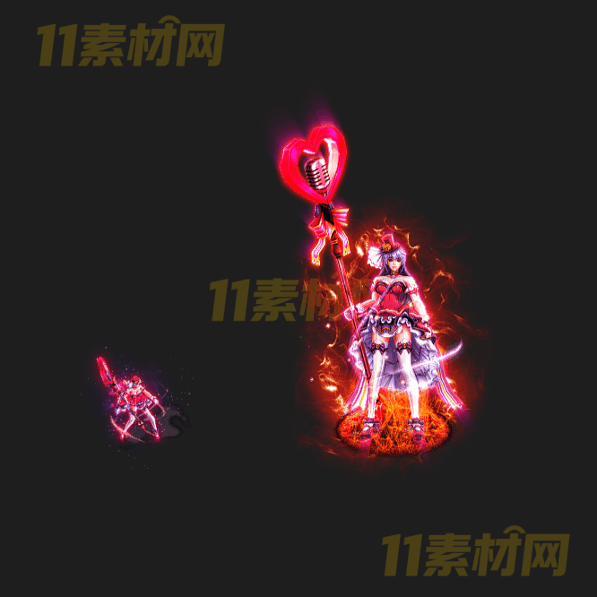 传奇时装素材 一体时装 高清PNG序列帧—SZ20260410-25