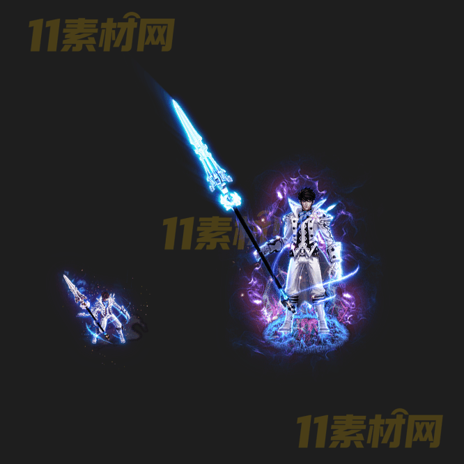 传奇时装素材 一体时装 高清PNG序列帧—SZ20260410-28