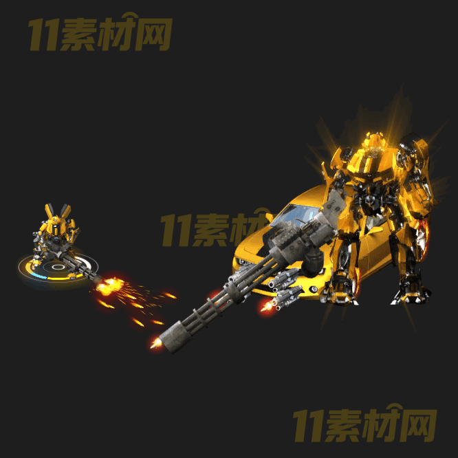 传奇变形金刚时装素材 动态PNG序列帧—SZ20260402-1