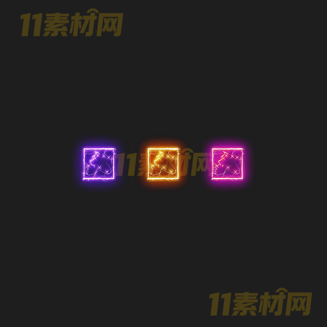 传奇装备边框特效素材 动态PNG序列帧—BK20260402-35